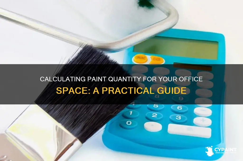 how many gallons of paint for an office