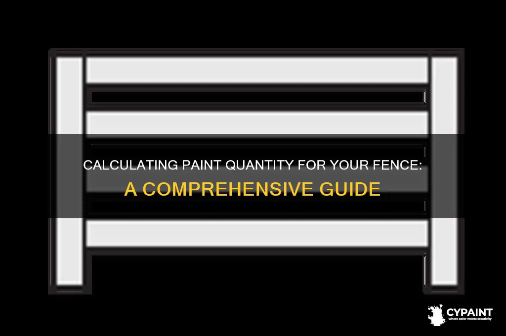 how many gallons of paint for fence