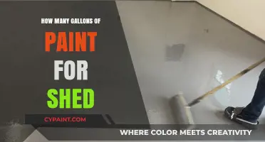 Shed Painting Guide: Calculate Gallons Needed for Perfect Coverage
