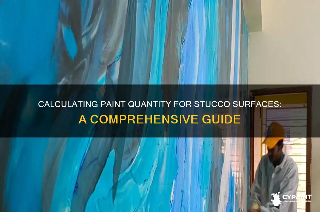 how many gallons of paint for stucco