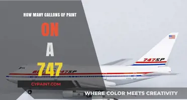 Painting a 747: Unveiling the Surprising Gallons of Paint Required