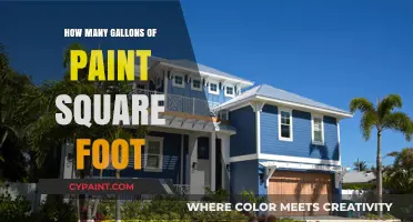 Calculating Paint Needs: Gallons per Square Foot Explained