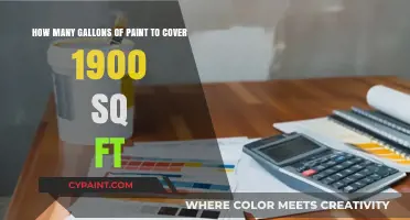 Calculating Paint Needs: Coverage for 1900 Sq Ft Explained