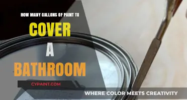 Paint Coverage: Gallons Needed for a Bathroom