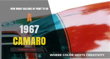 Reviving a 1967 Camaro: Estimating Paint Gallons for a Classic Restoration
