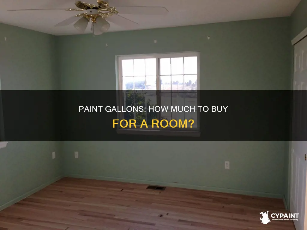 how many gallons of paint to paint a room