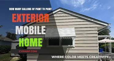 Exterior Mobile Home Painting: Calculating Gallons for a Perfect Finish
