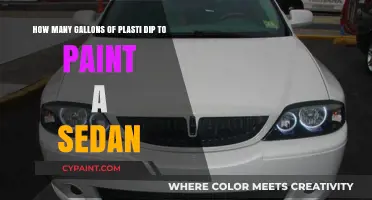 Plasti Dip Sedan Painting: Gallon Estimates for Full Car Coverage