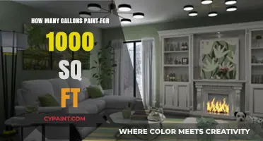 Painting 1000 Sq Ft: How Many Gallons of Paint Do You Need?