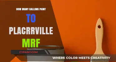 Calculating Paint Gallons Needed for Placerville MRF Projects: A Guide