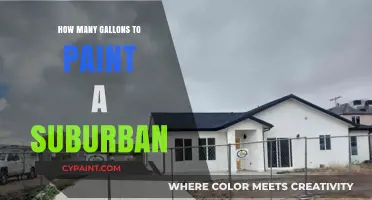 Painting a Suburban: Estimating Gallons for a Flawless Finish