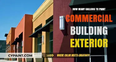 Estimating Paint Gallons for Your Commercial Building Exterior Project