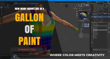 Gallon of Paint Weighs: How Many Grams?