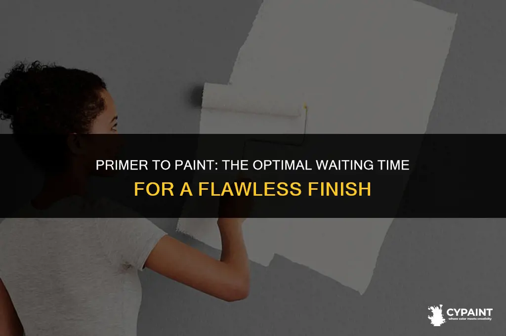 how many hours after primer can i paint