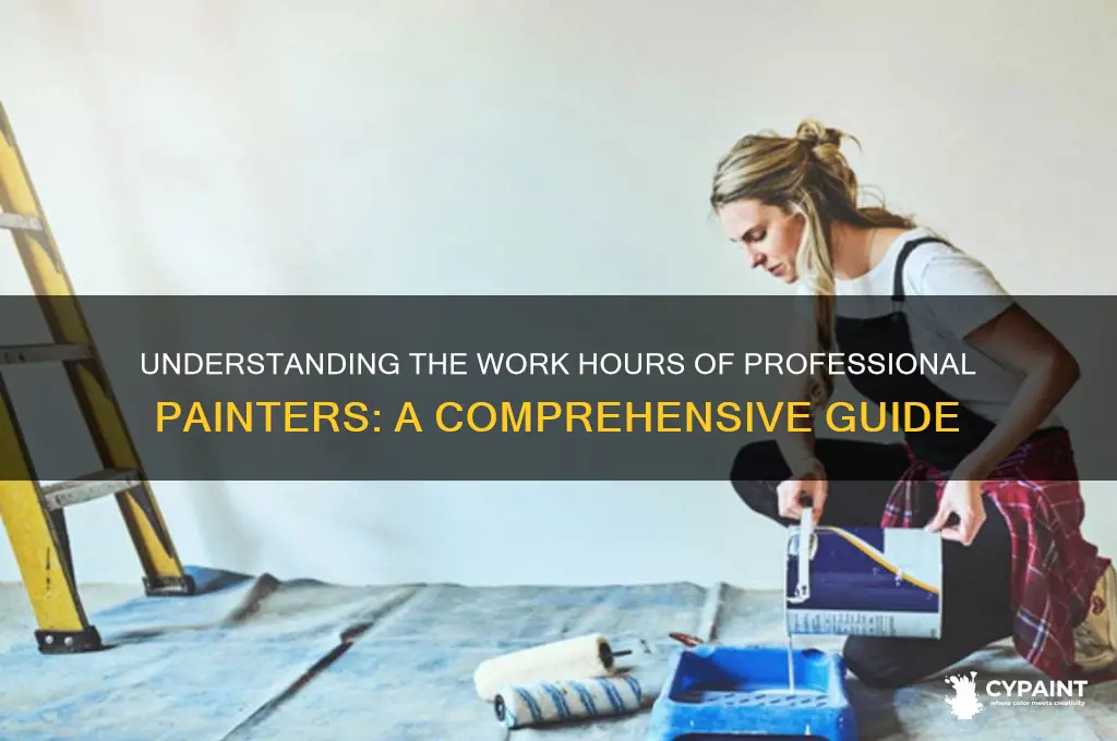 how many hours does a painter work