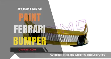 Painting a Ferrari Bumper: Time Estimates and Expert Tips Revealed
