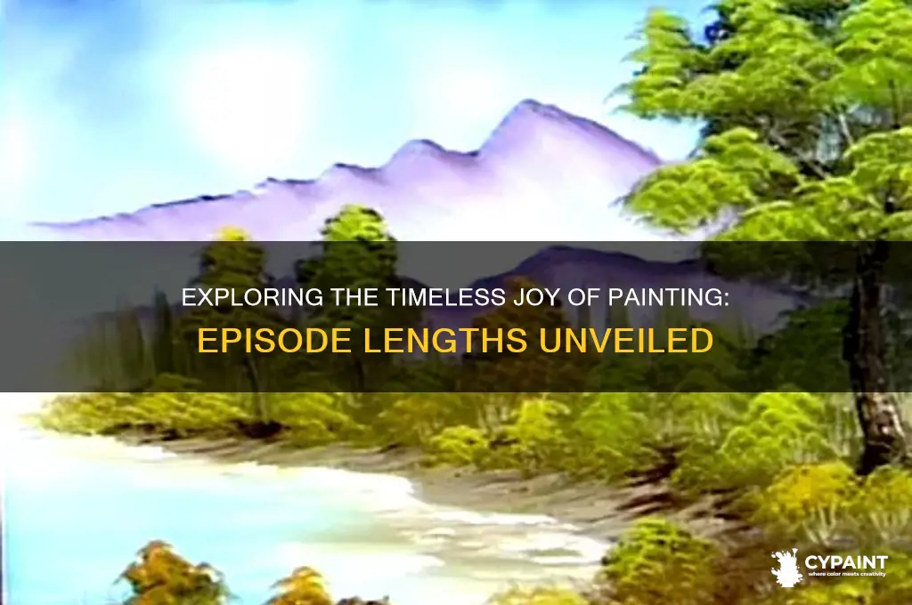 how many hours is the joy of painting