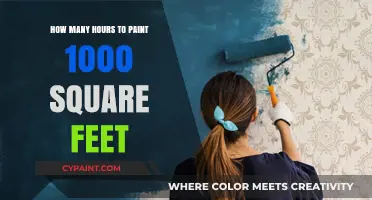 Estimating Painting Time: How Long to Cover 1000 Square Feet?