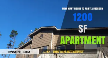 Painting a 1200 Sq Ft Apartment: Time Estimates for 2 Bedrooms