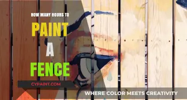 Fence Painting Time: Estimating Hours for a Perfect Finish