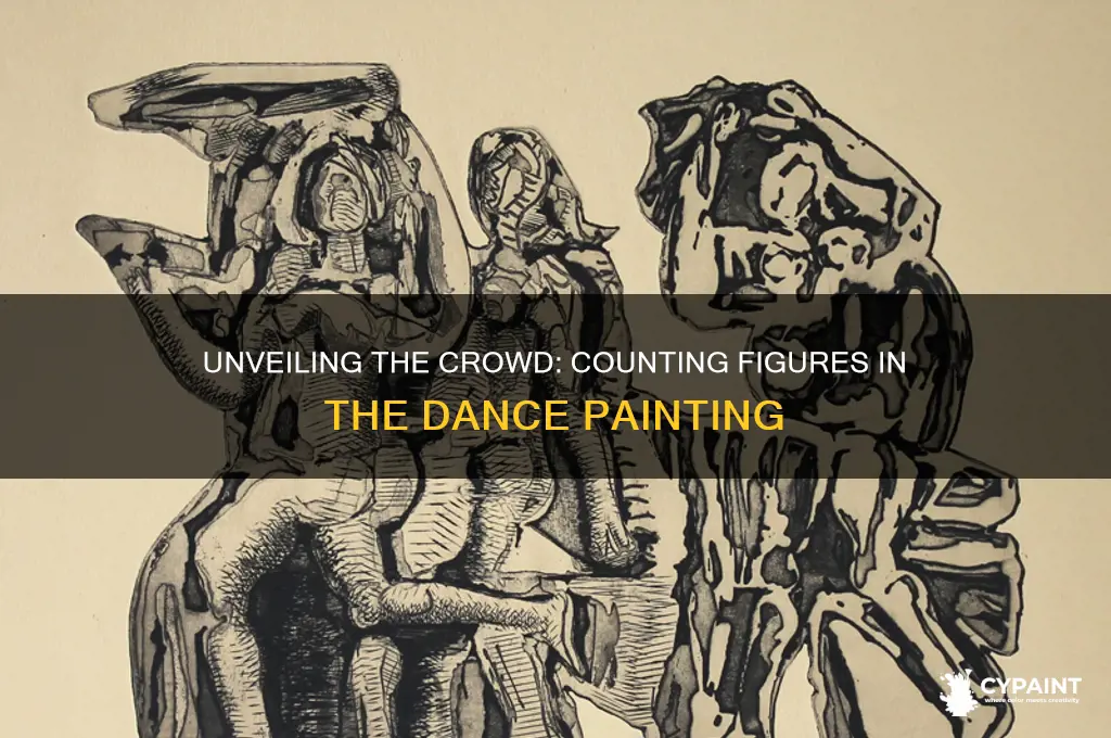 how many humans in the painting the dance