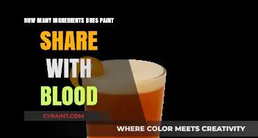 Surprising Similarities: Paint and Blood's Shared Ingredients Revealed