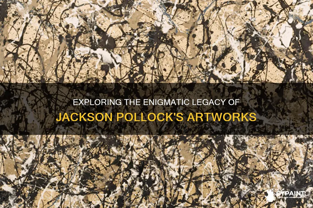 how many jackson pollock paintings are there