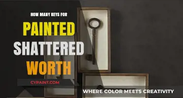 Painted Shattered Keys Value: How Many Are They Worth?