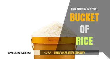 Rice by Weight: Paint Bucket Surprise