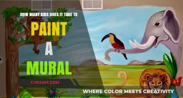Creative Collaboration: Kids Unite to Transform Walls into Vibrant Murals