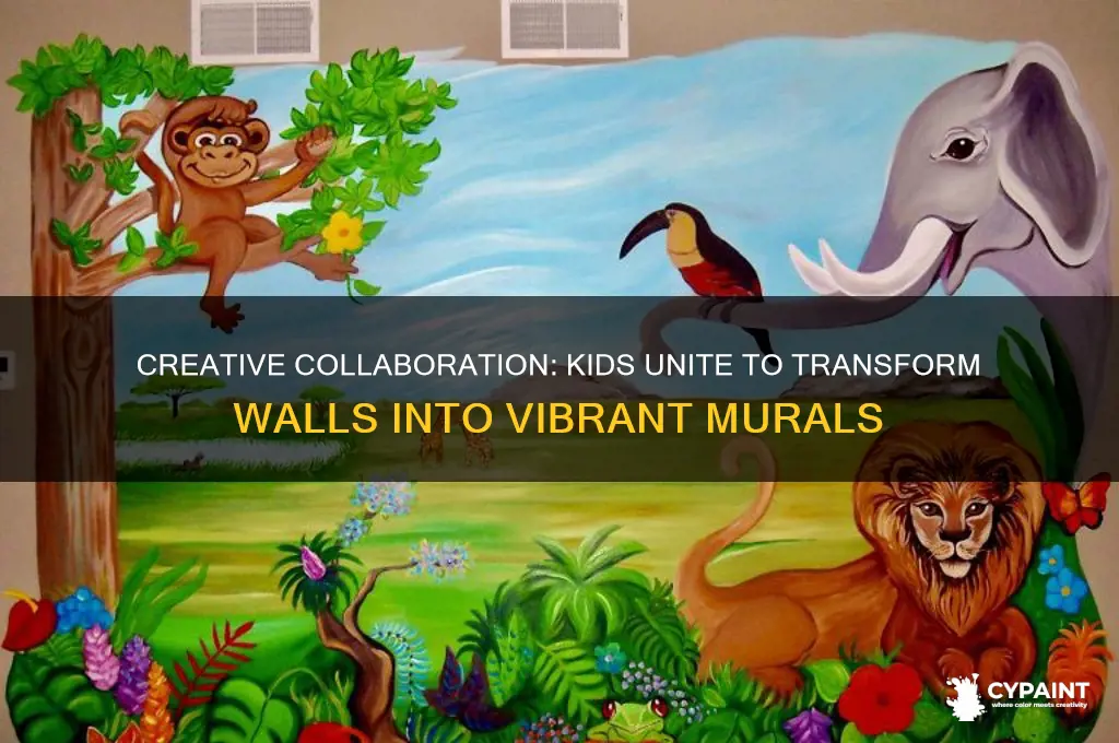 how many kids does it take to paint a mural
