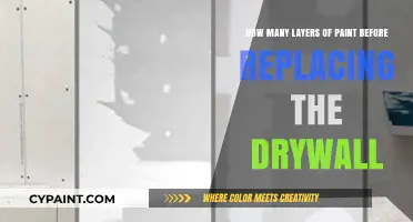 Paint Layers: When is it Time for New Drywall?