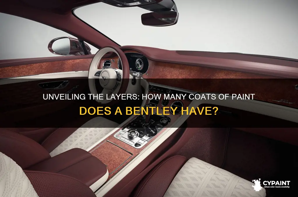 how many layers of paint on a bentley