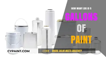 Understanding the Weight: How Much Does 5 Gallons of Paint Weigh?