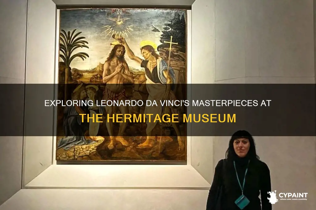 how many leonardo da vinci paintings are in the hermitage