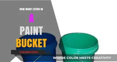 Understanding Paint Bucket Sizes: Liters in a Standard Container
