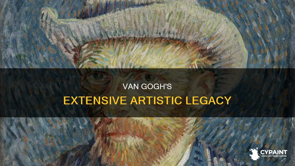 how many of van gaugh paintings have been made