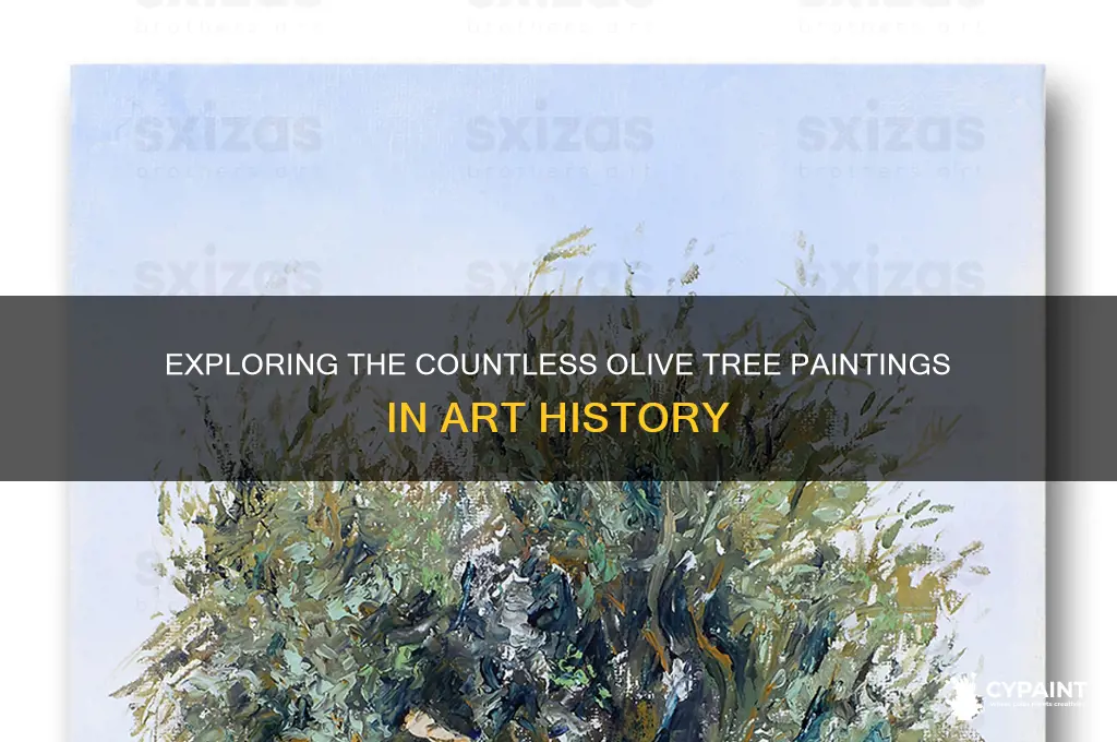 how many olive tree paintings are there