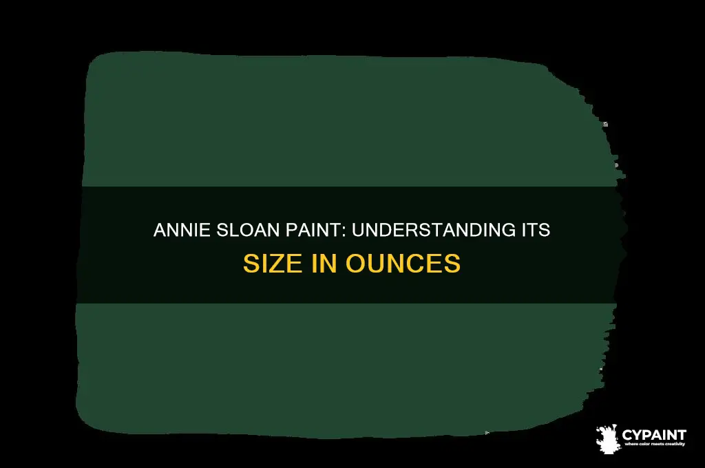 how many oz is annie sloan paint