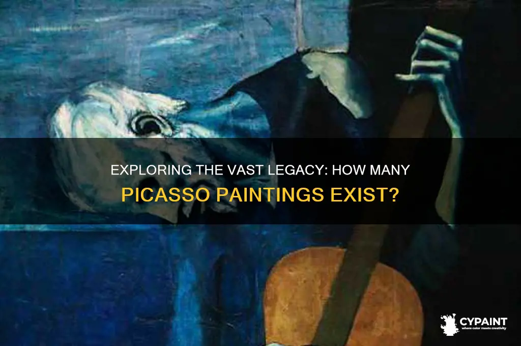 how many pablo picasso paintings are there
