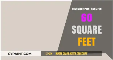 Estimating Paint Needs: A Guide for 60 Square Feet Spaces