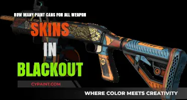 Calculating Paint Cans Needed for All Blackout Weapon Skins