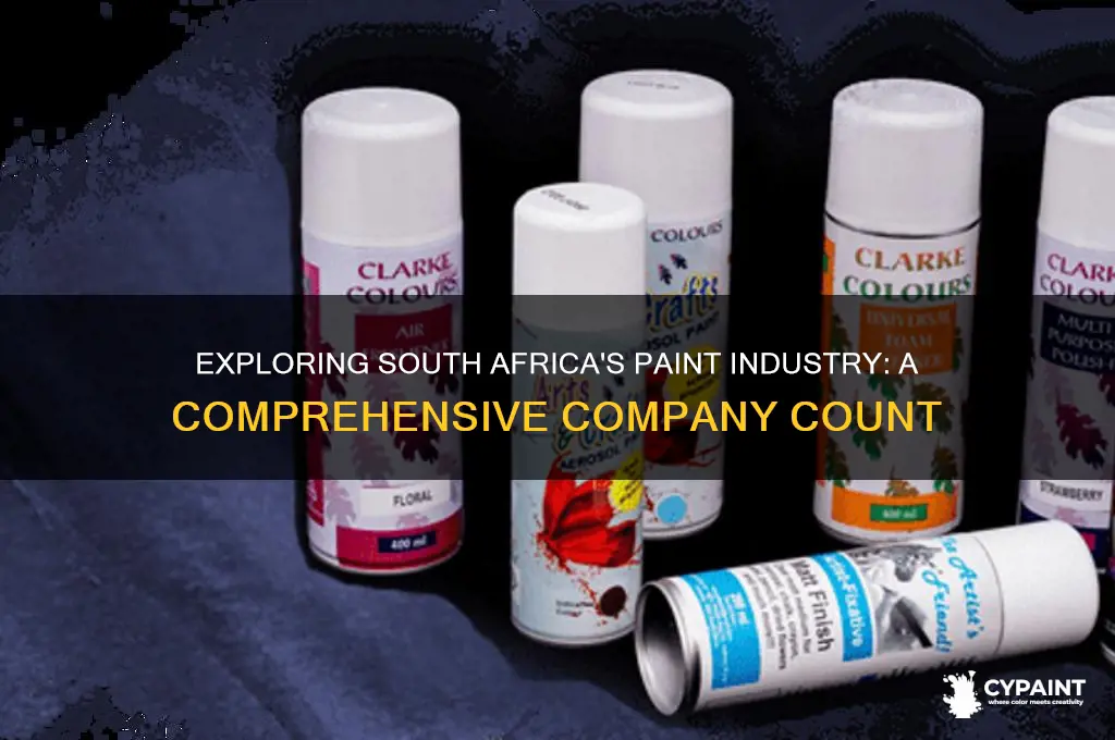 how many paint companies in south africa
