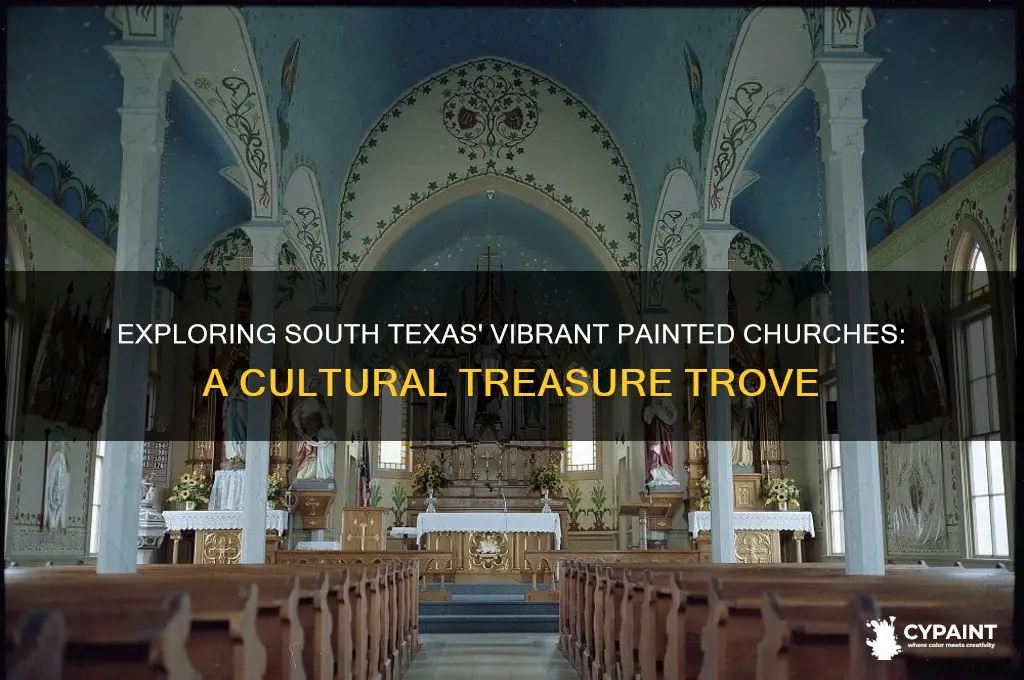 how many painted churches in south texas