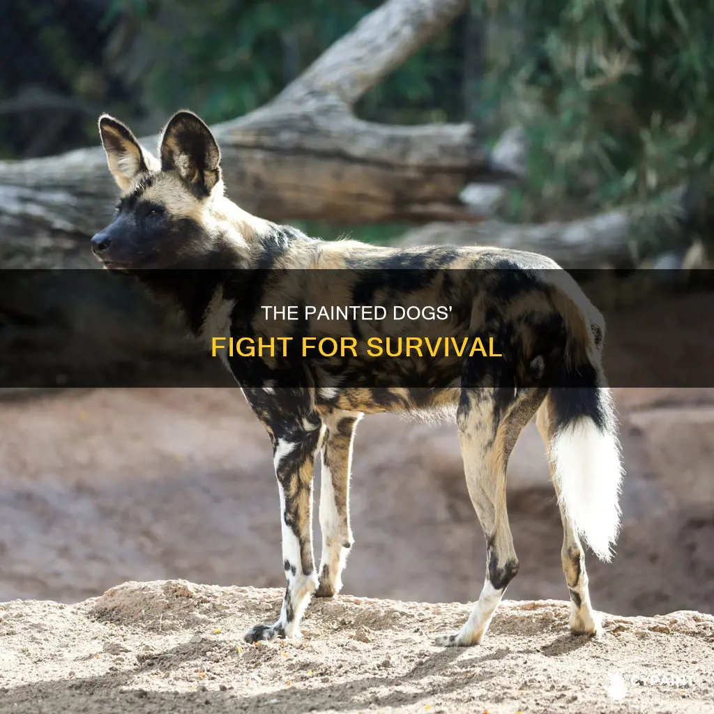 how many painted dogs are left in the world