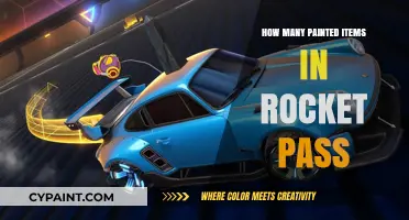 Discover the Count of Painted Items in Rocket Pass