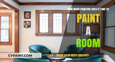 Efficient Room Painting: How Many Painters Do You Really Need?