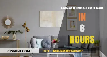 Efficient Painting: Calculating Painters Needed for 18 Rooms in 6 Hours