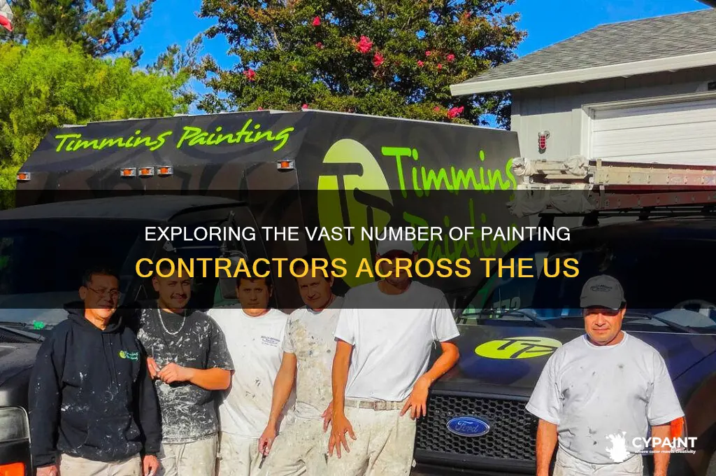 how many painting contractors in the us