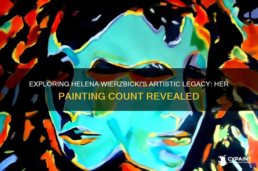 how many painting has helena wierkbicki made